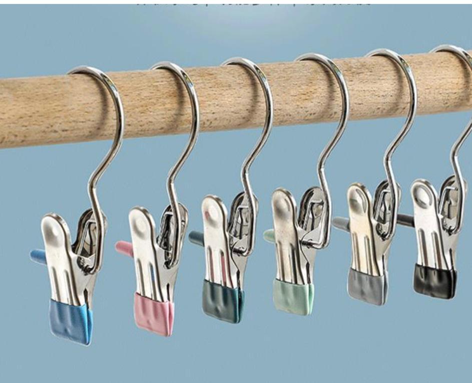 6 Multipurpose® Clothes Hanger Clips