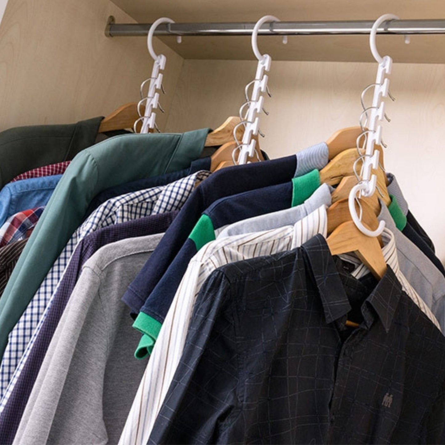Hangers Organizer For 40 Items 