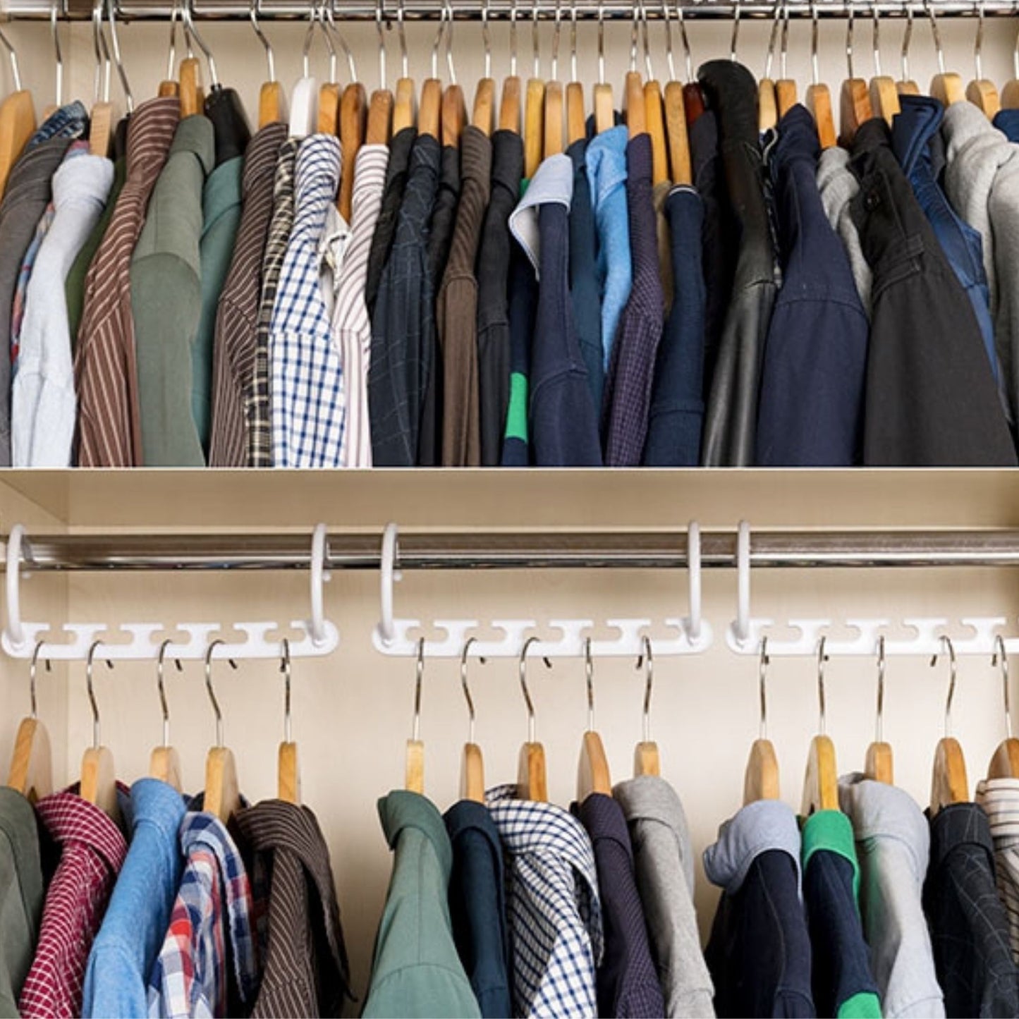 Hangers Organizer For 40 Items 