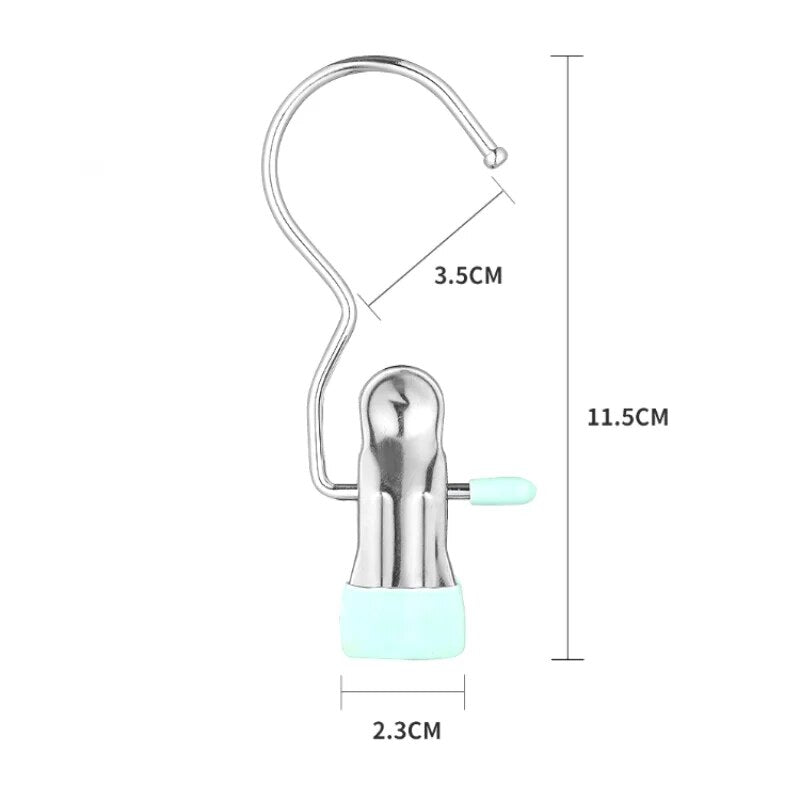 6 Clip Appendiabiti Multiuso®