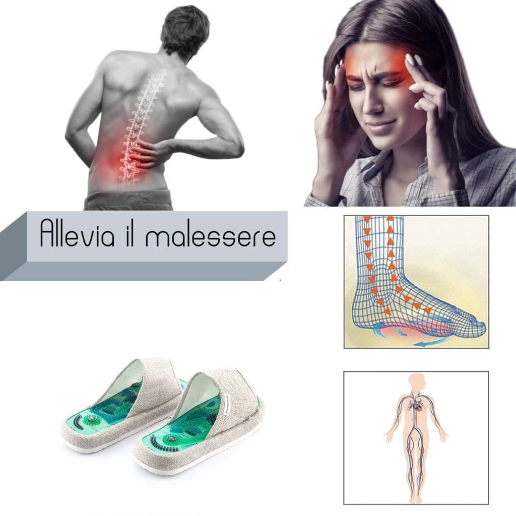 Massers® - Pantofole Digitopressione