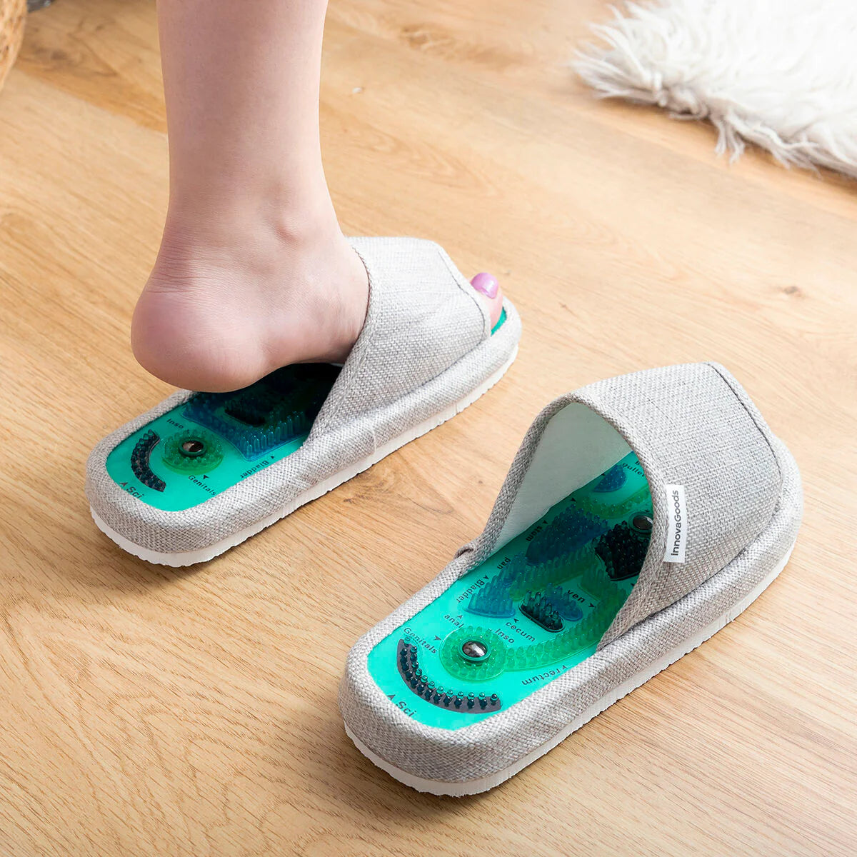 Massers® - Pantofole Digitopressione