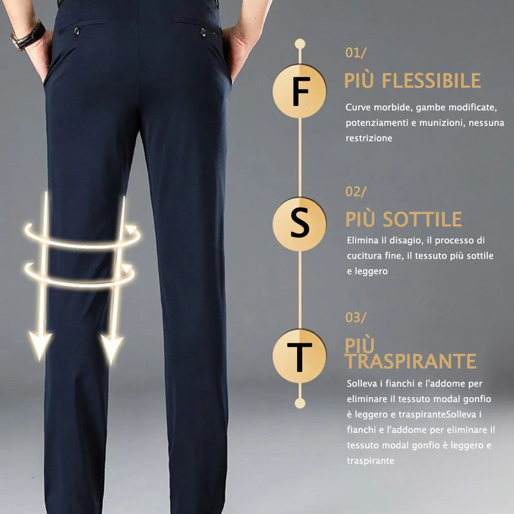 Pantalone Elegante ad ALTA ELASTICITA' Per Uomo®